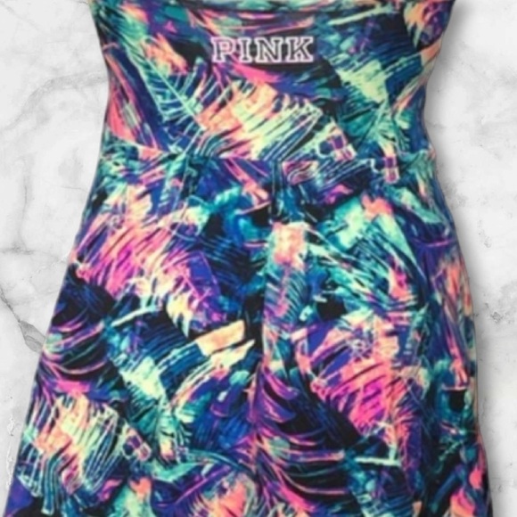 EUC! VS PINK Vibrant Tropical Dress - Size XS - Picture 6 of 8